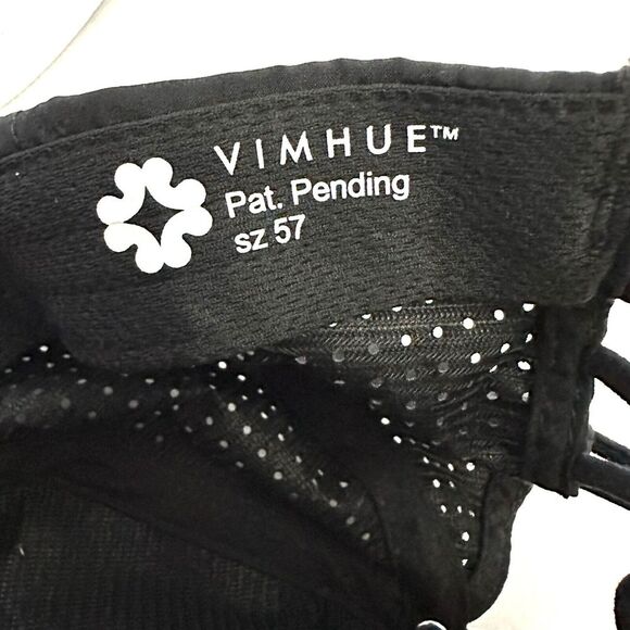 Vimhue High Ponytail Hats Size 57 Black White SPF 50 UV Adjustable Vented Set 2 - Picture 9 of 9